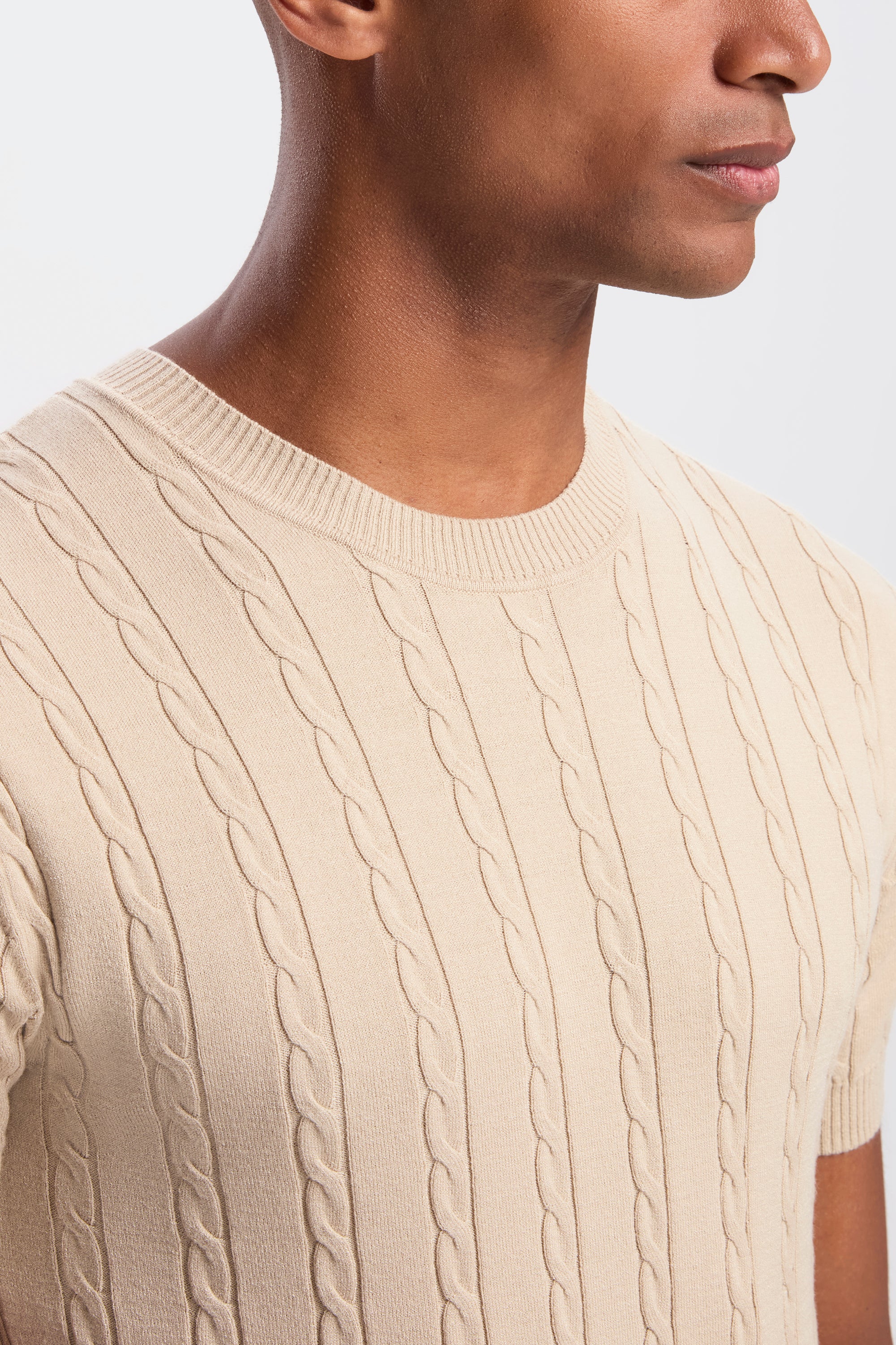 THE CABLE SHORT SLEEVE T-SHIRT - Image 14