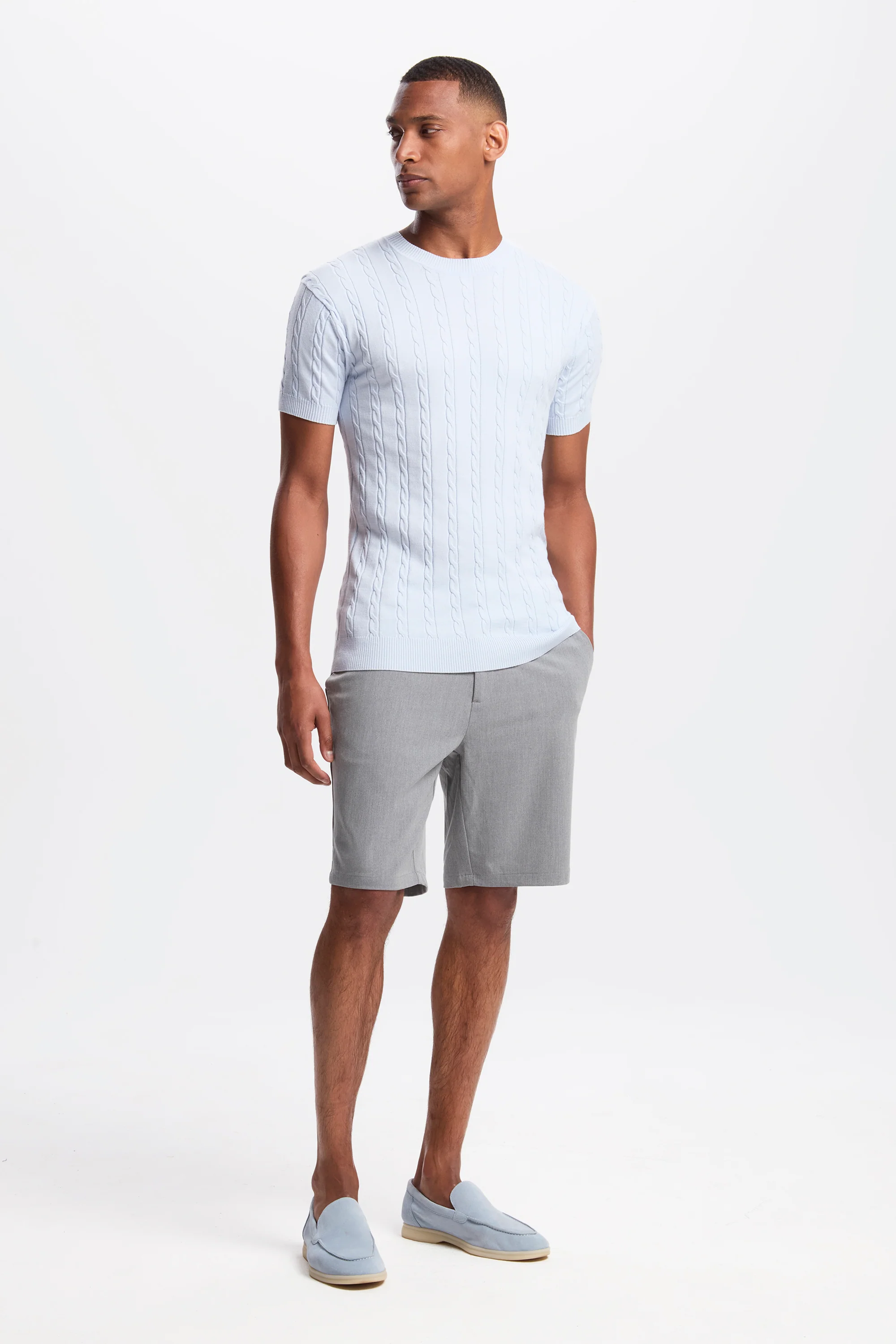 THE CABLE SHORT SLEEVE T-SHIRT - Image 18
