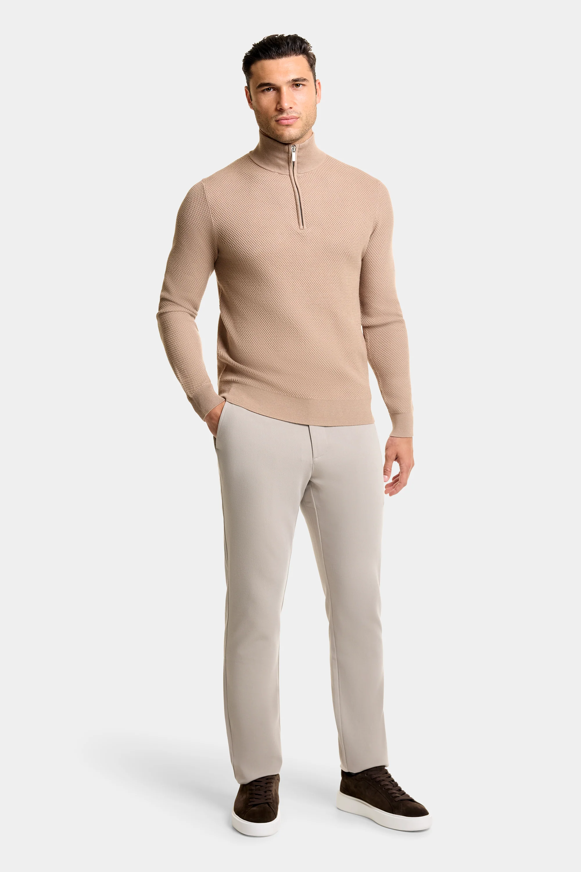 THE FABIO QUARTER ZIP SWEATER - Image 11