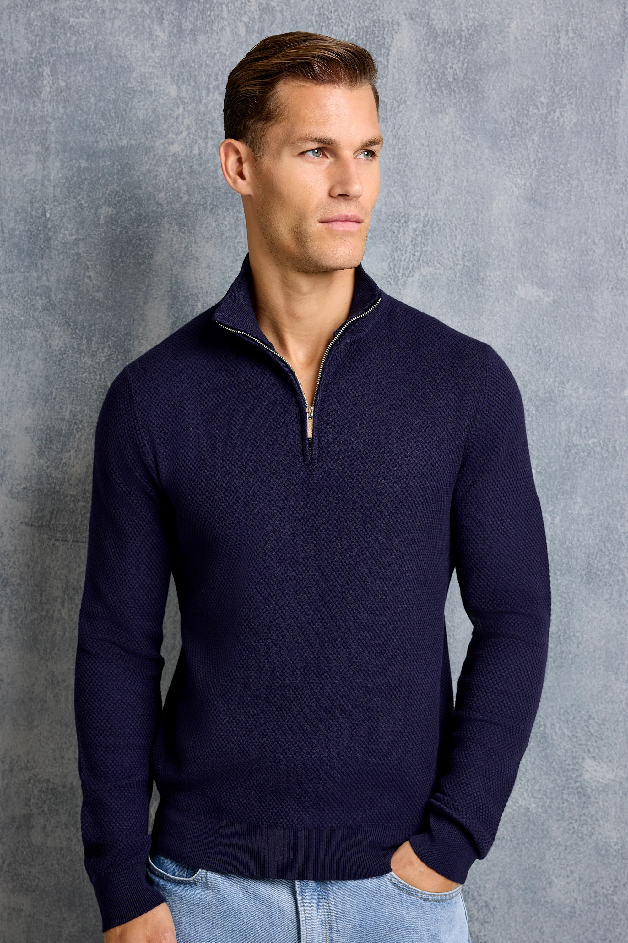 THE FABIO QUARTER ZIP SWEATER - Image 15