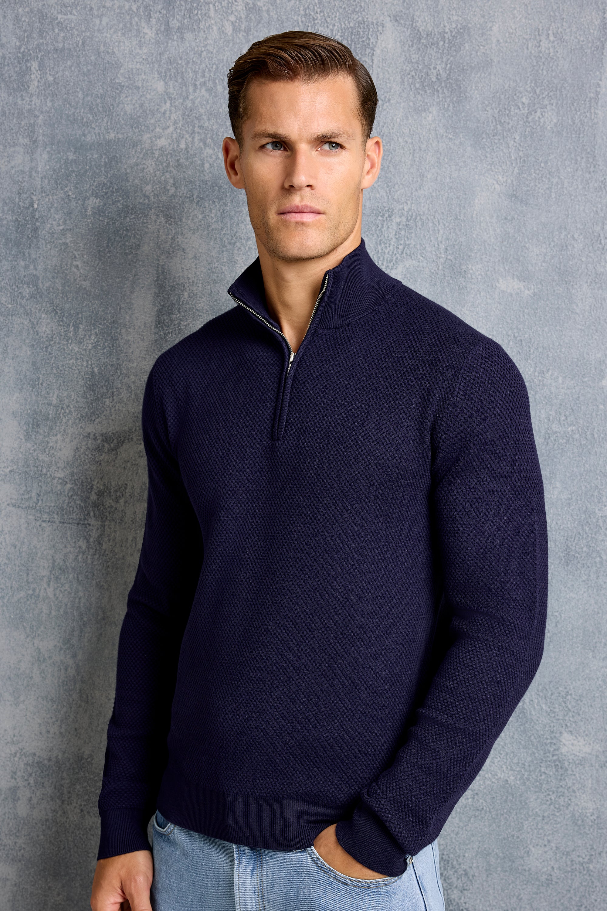 THE FABIO QUARTER ZIP SWEATER - Image 19