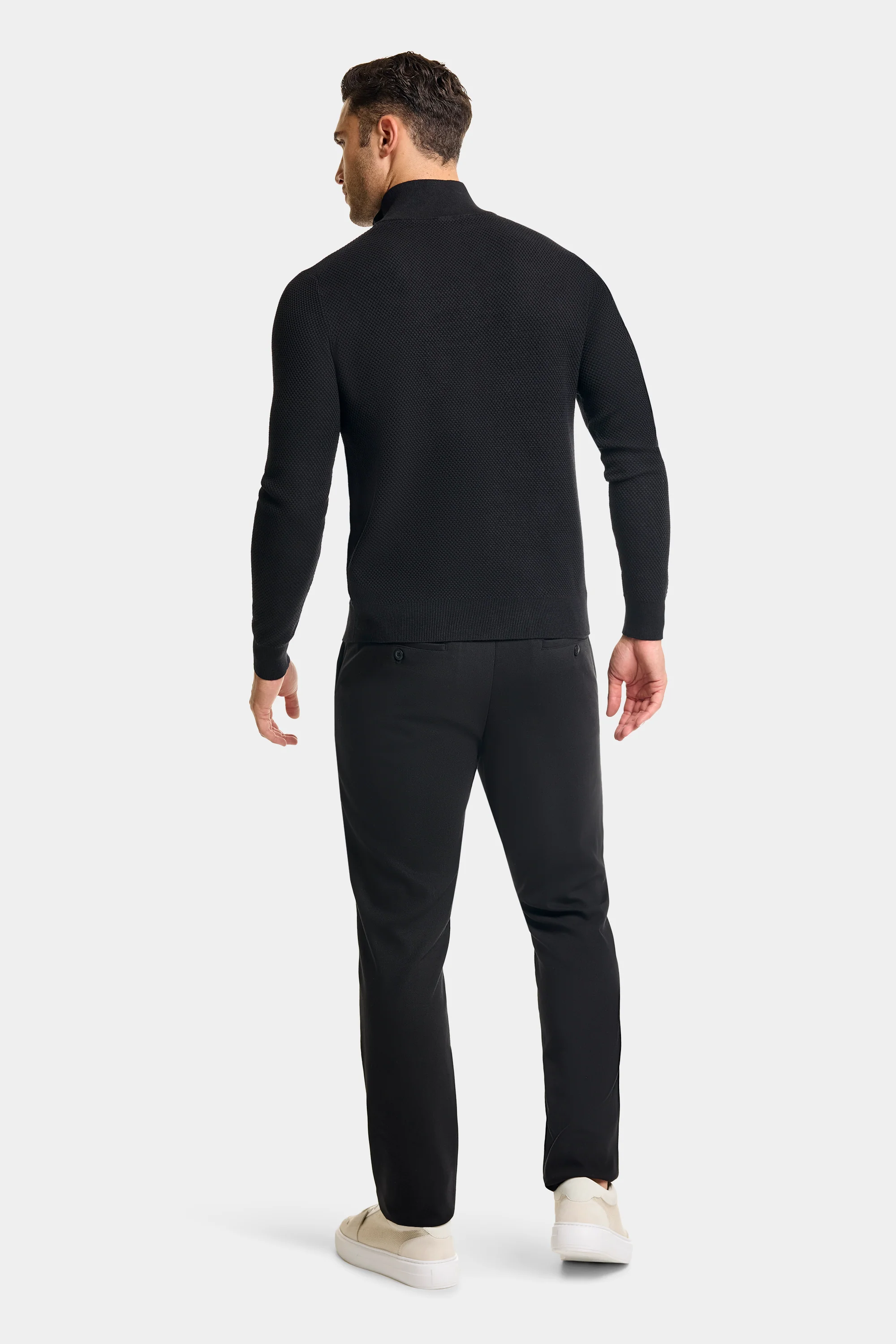 THE FABIO QUARTER ZIP SWEATER - Image 4