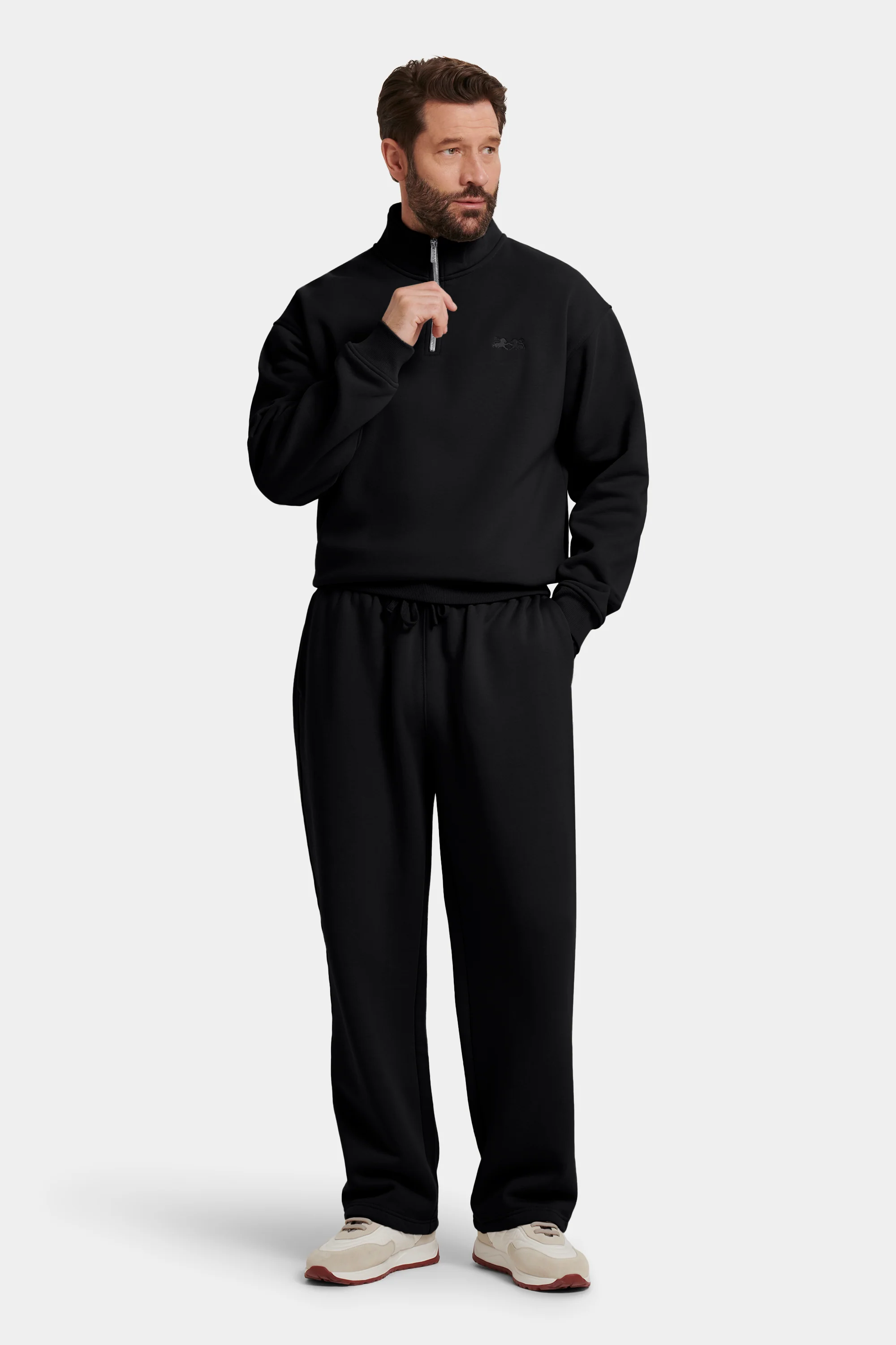 THE MILAN QUARTER ZIP SWEATER - Image 12