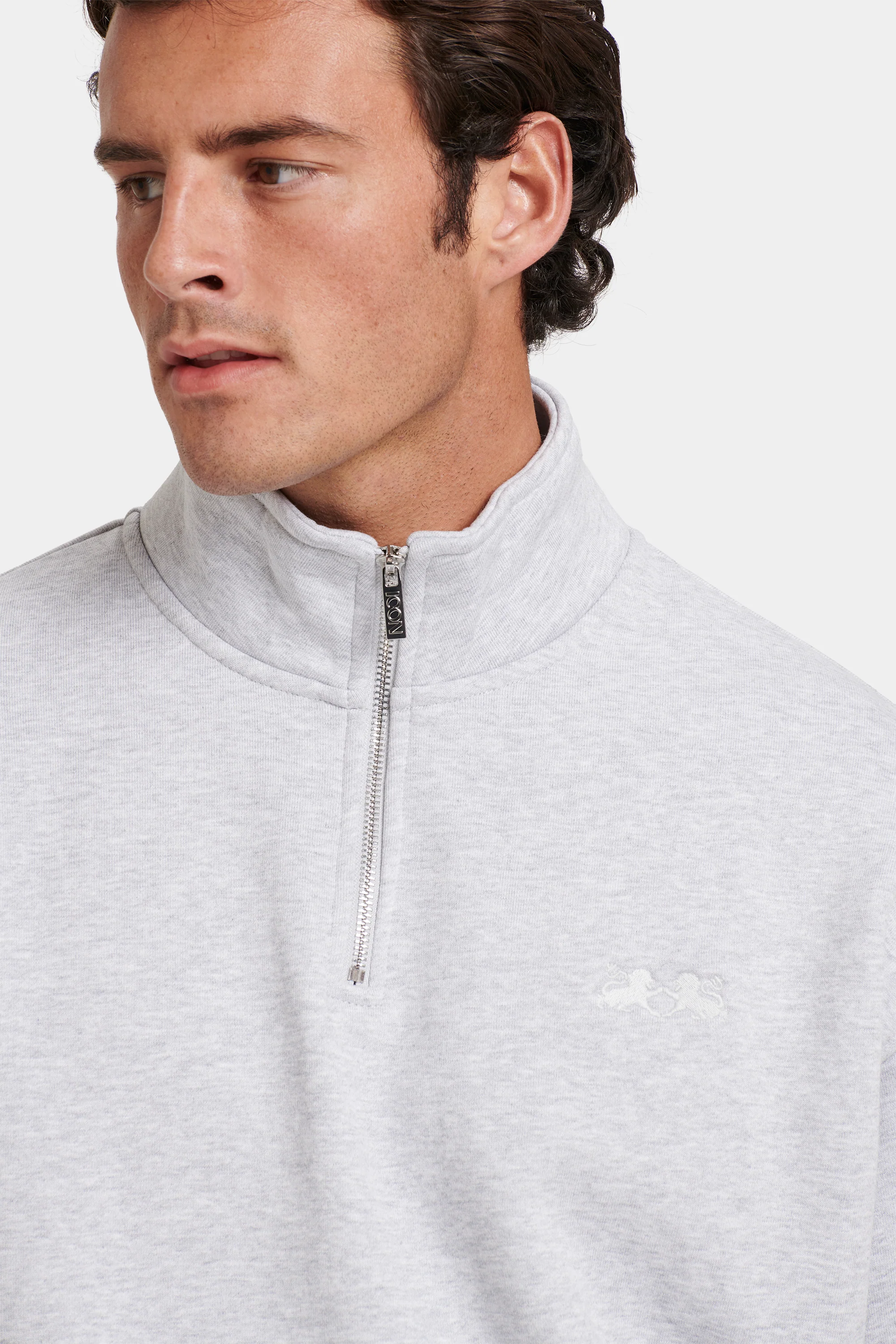 THE MILAN QUARTER ZIP SWEATER - Image 3
