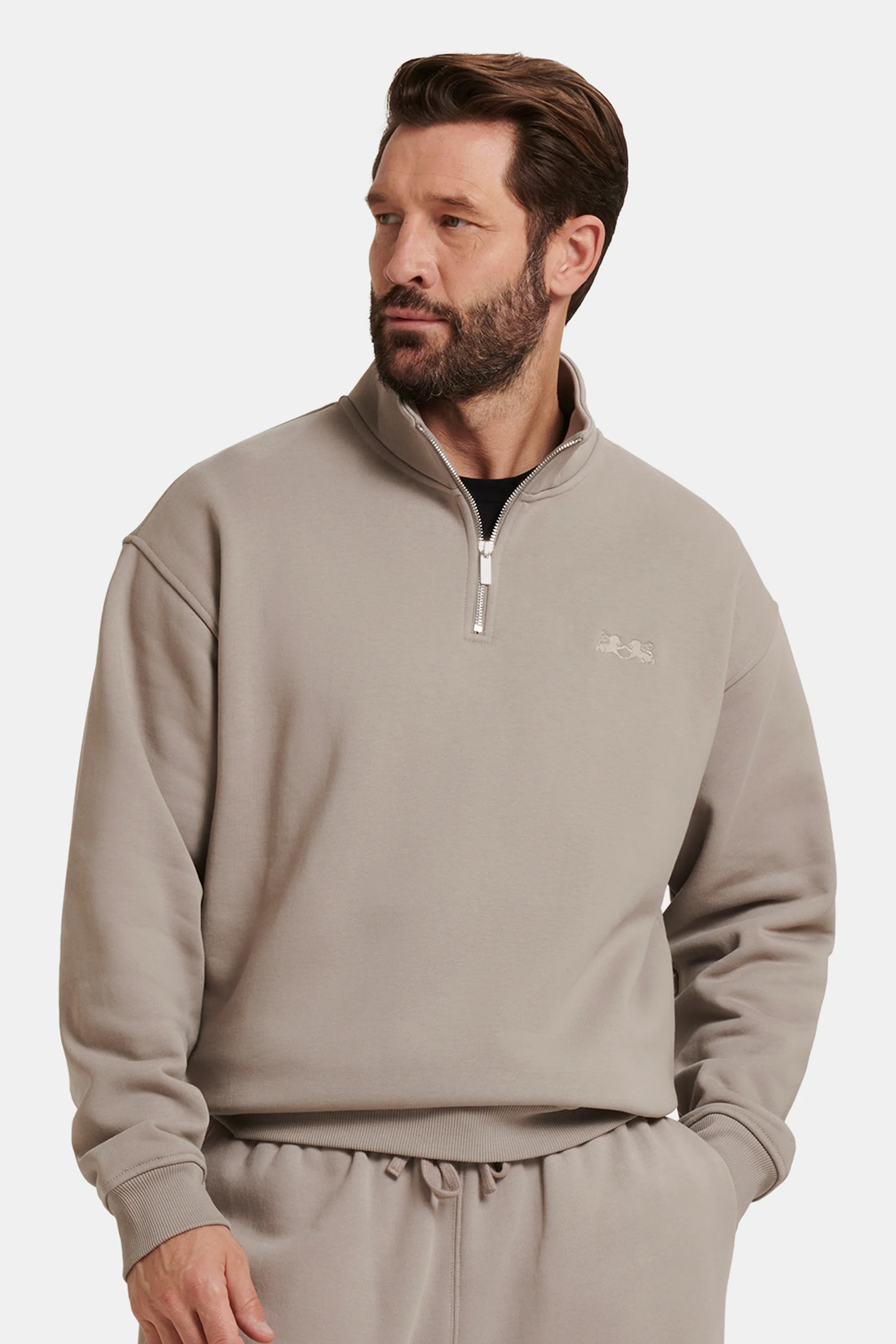 THE MILAN QUARTER ZIP SWEATER - Image 5