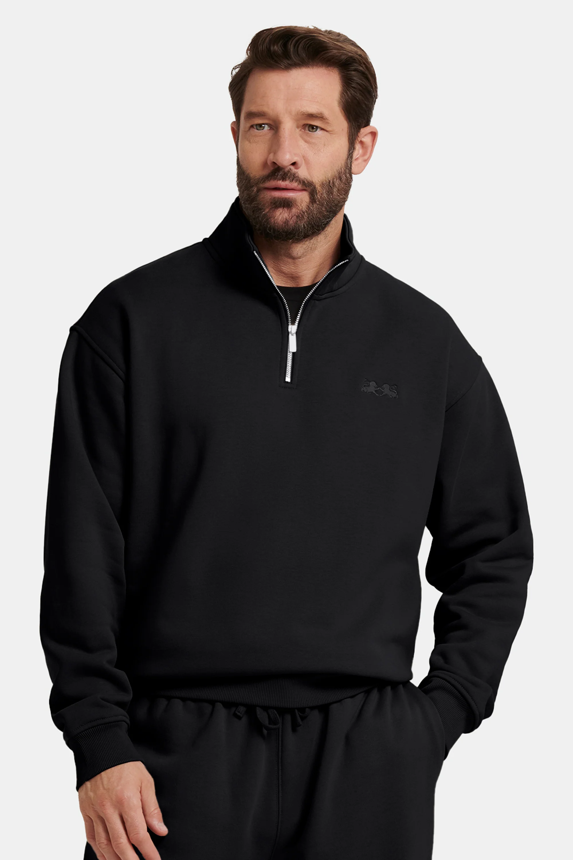 THE MILAN QUARTER ZIP SWEATER - Image 9