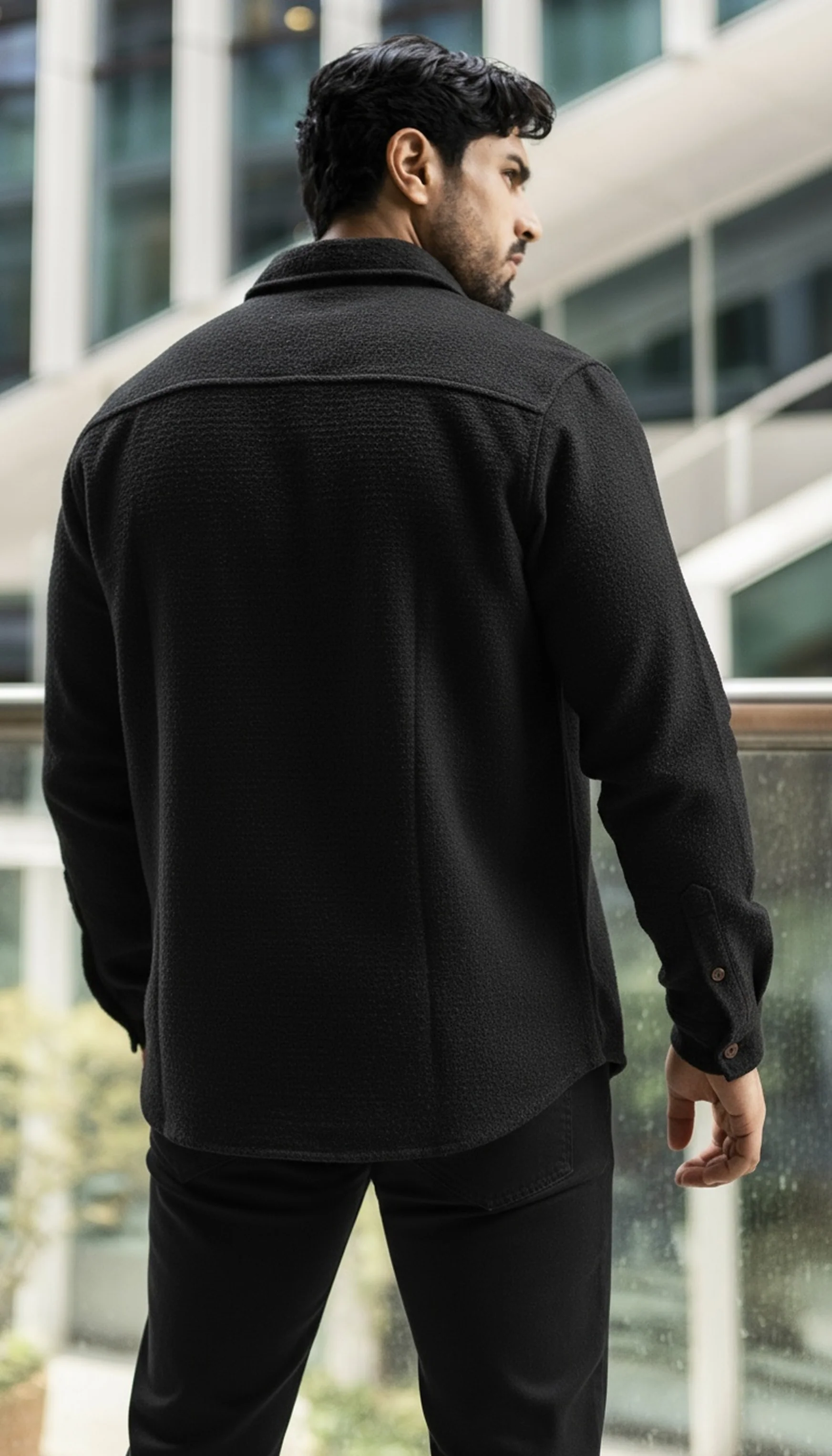 THE OTTO WOOL OVERSHIRT - Image 3