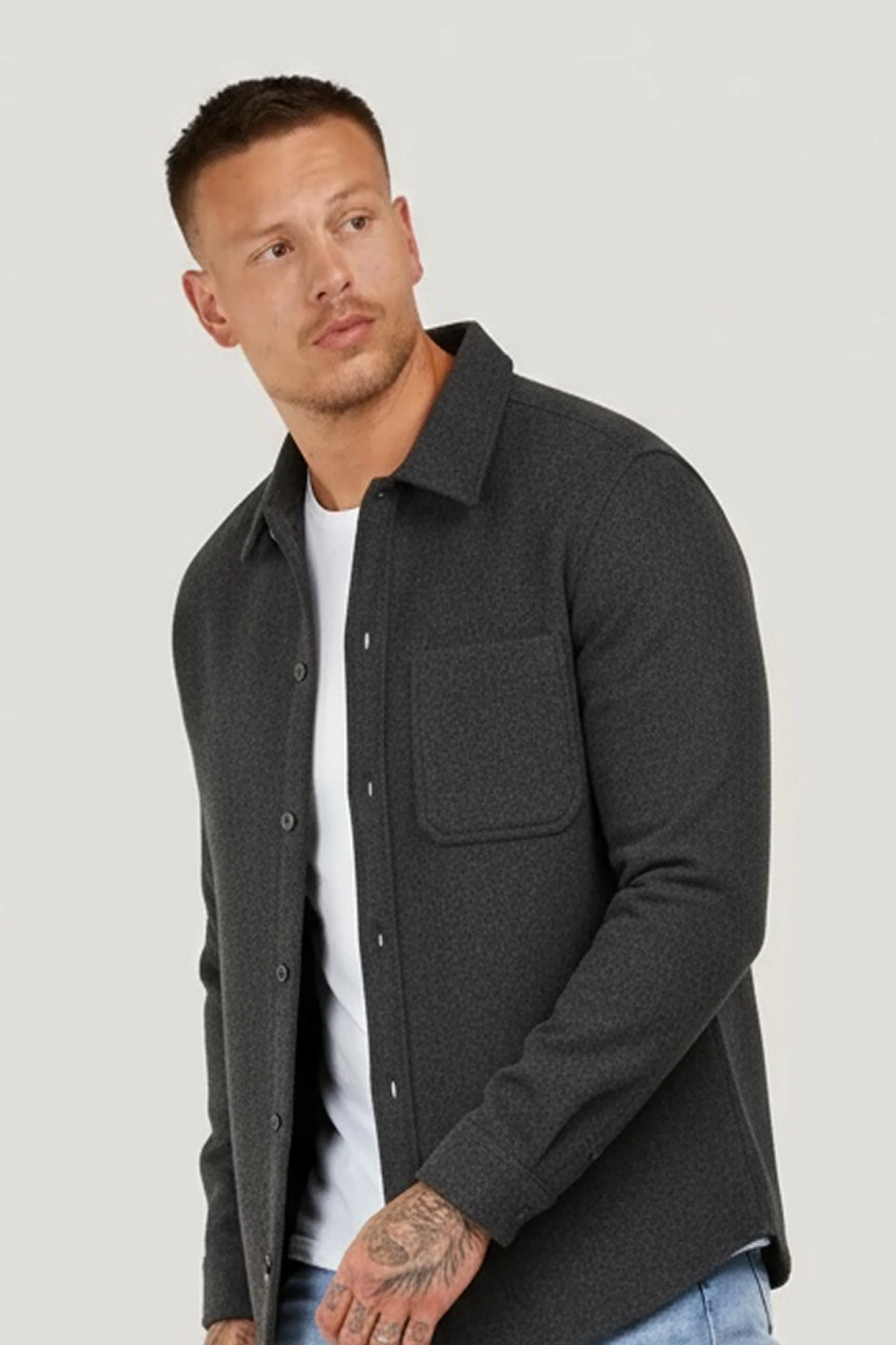 THE OTTO WOOL OVERSHIRT - Image 7