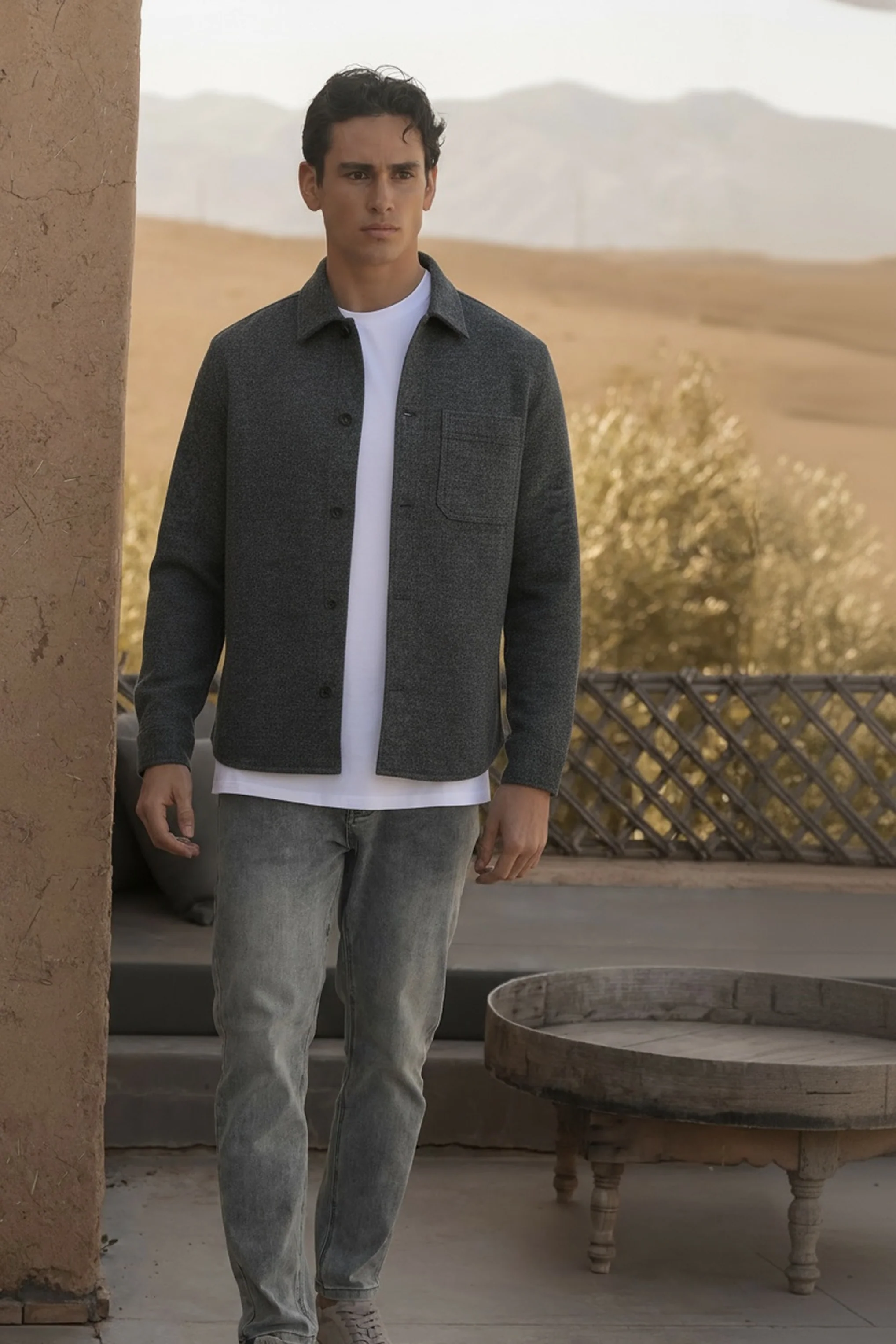 THE OTTO WOOL OVERSHIRT - Image 8