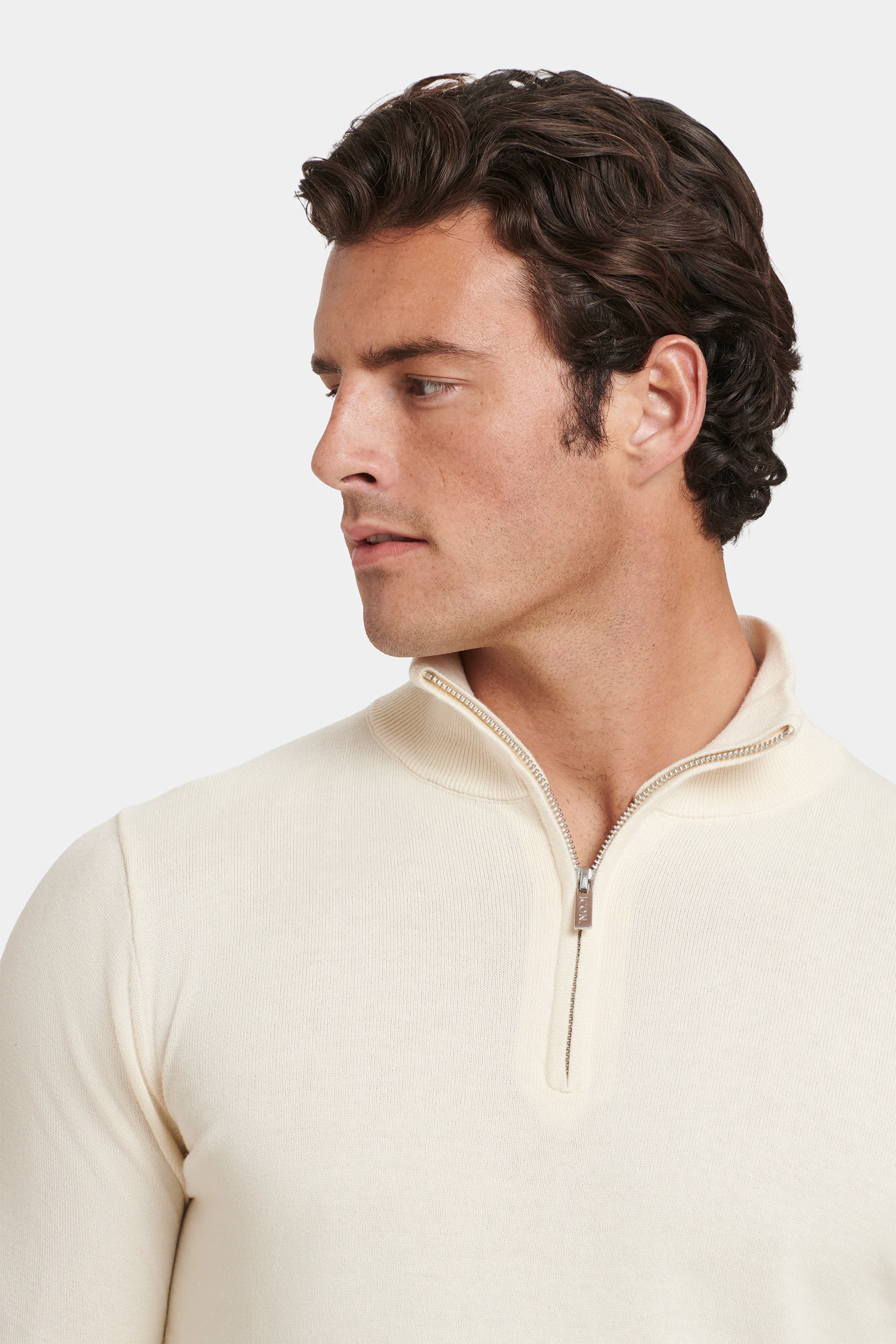 THE SANTONI QUARTER ZIP SWEATER - Image 14
