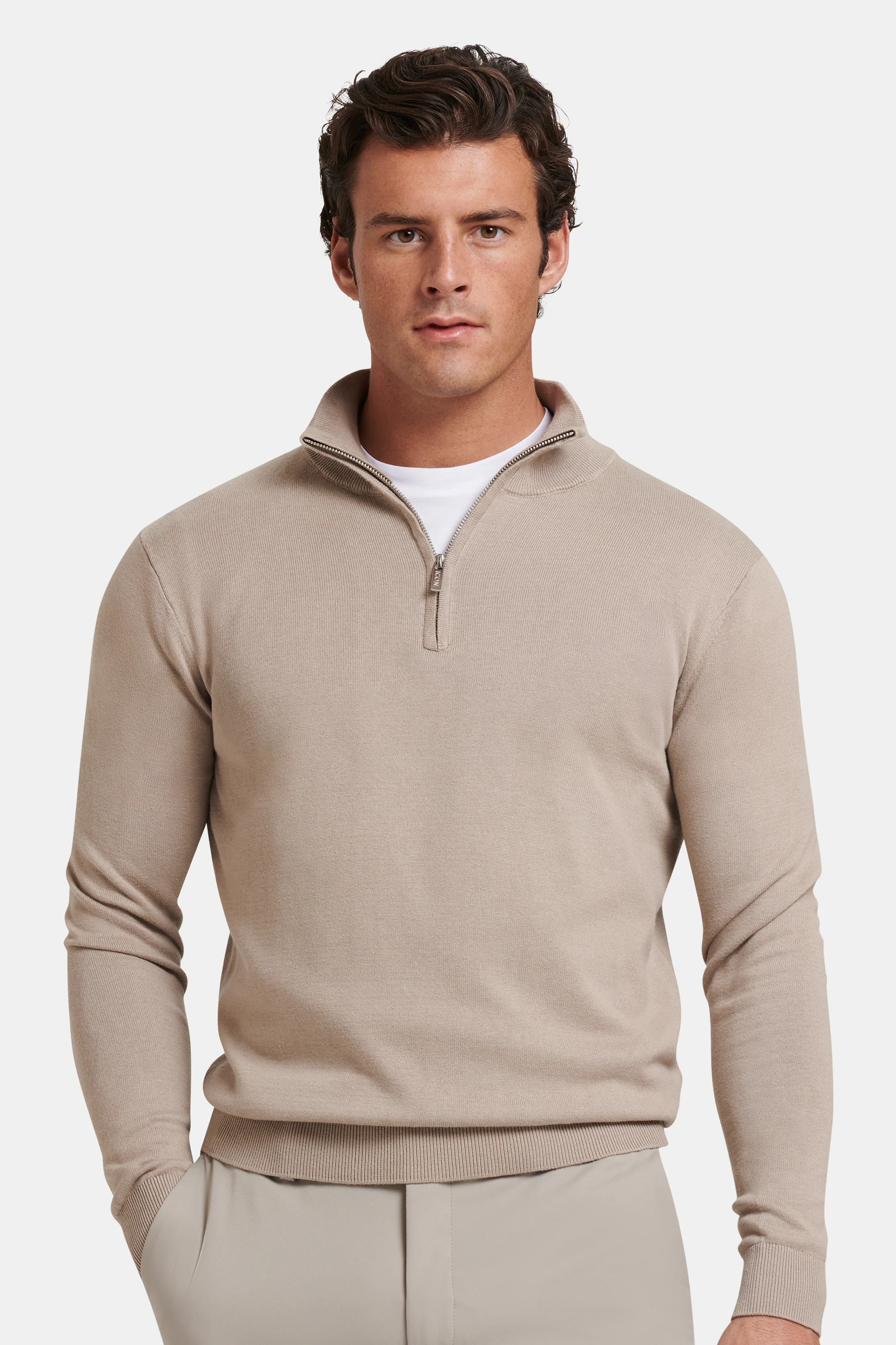THE SANTONI QUARTER ZIP SWEATER - Image 17