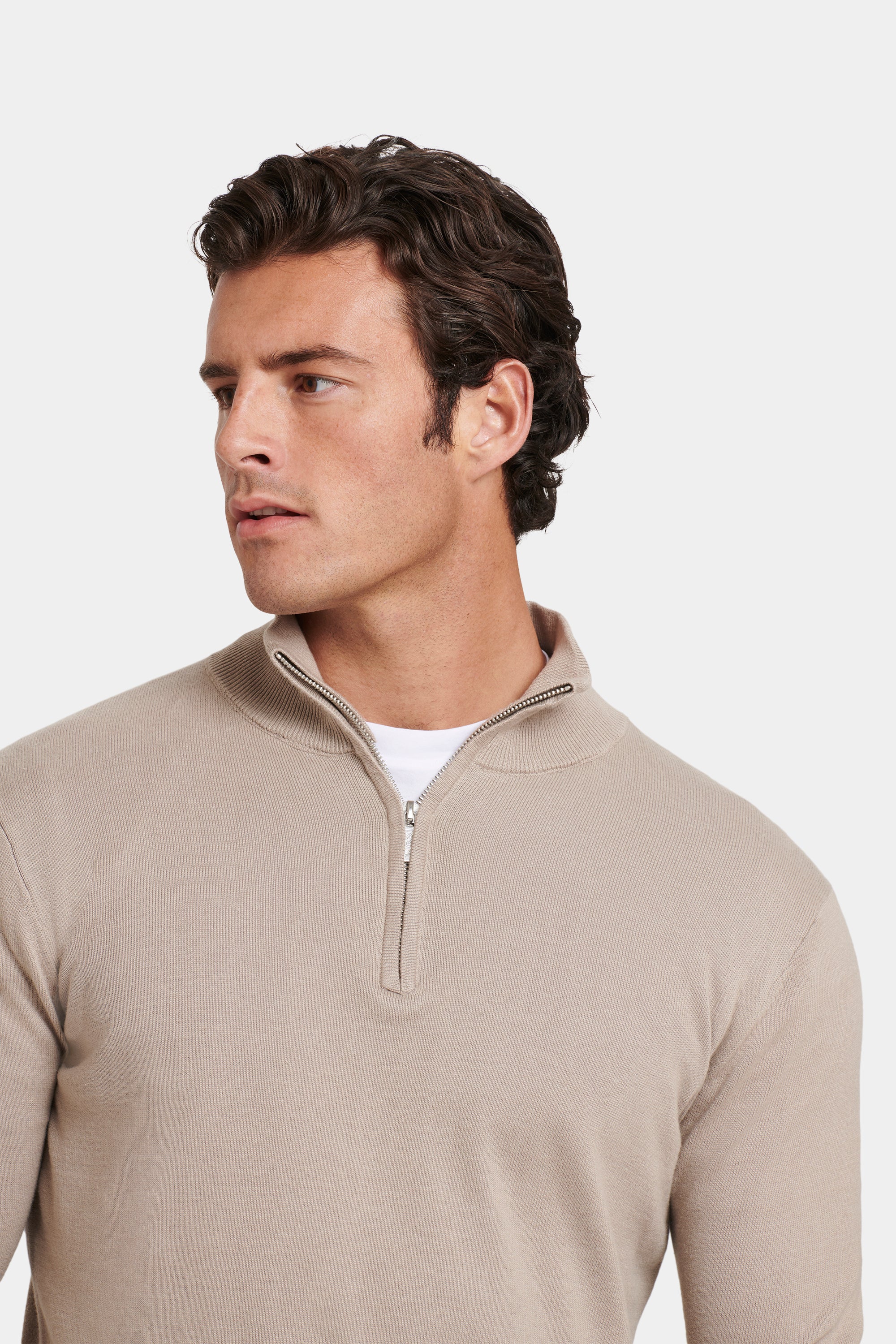 THE SANTONI QUARTER ZIP SWEATER - Image 19