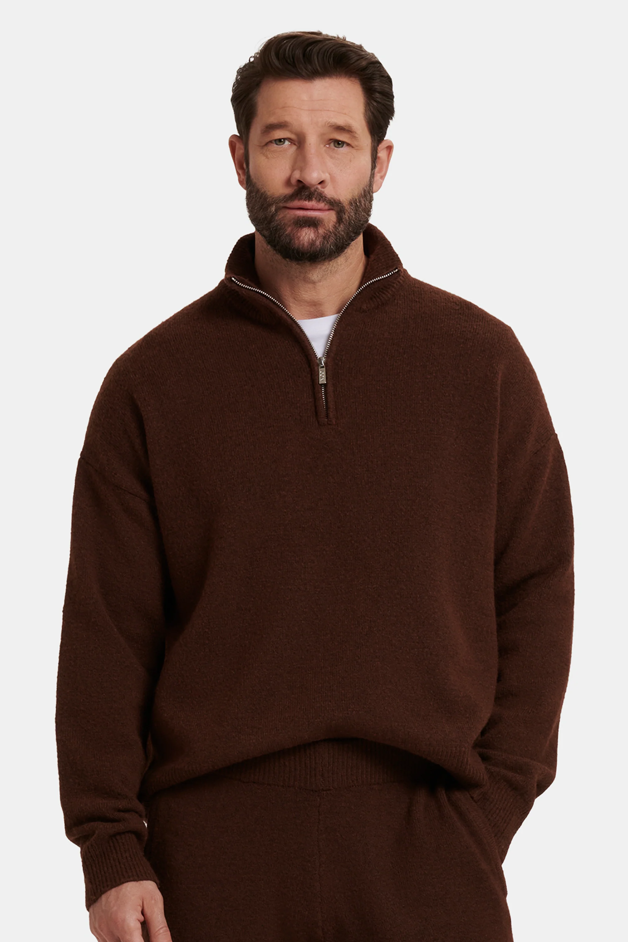 THE SAVONA QUARTER ZIP SWEATER - Image 10