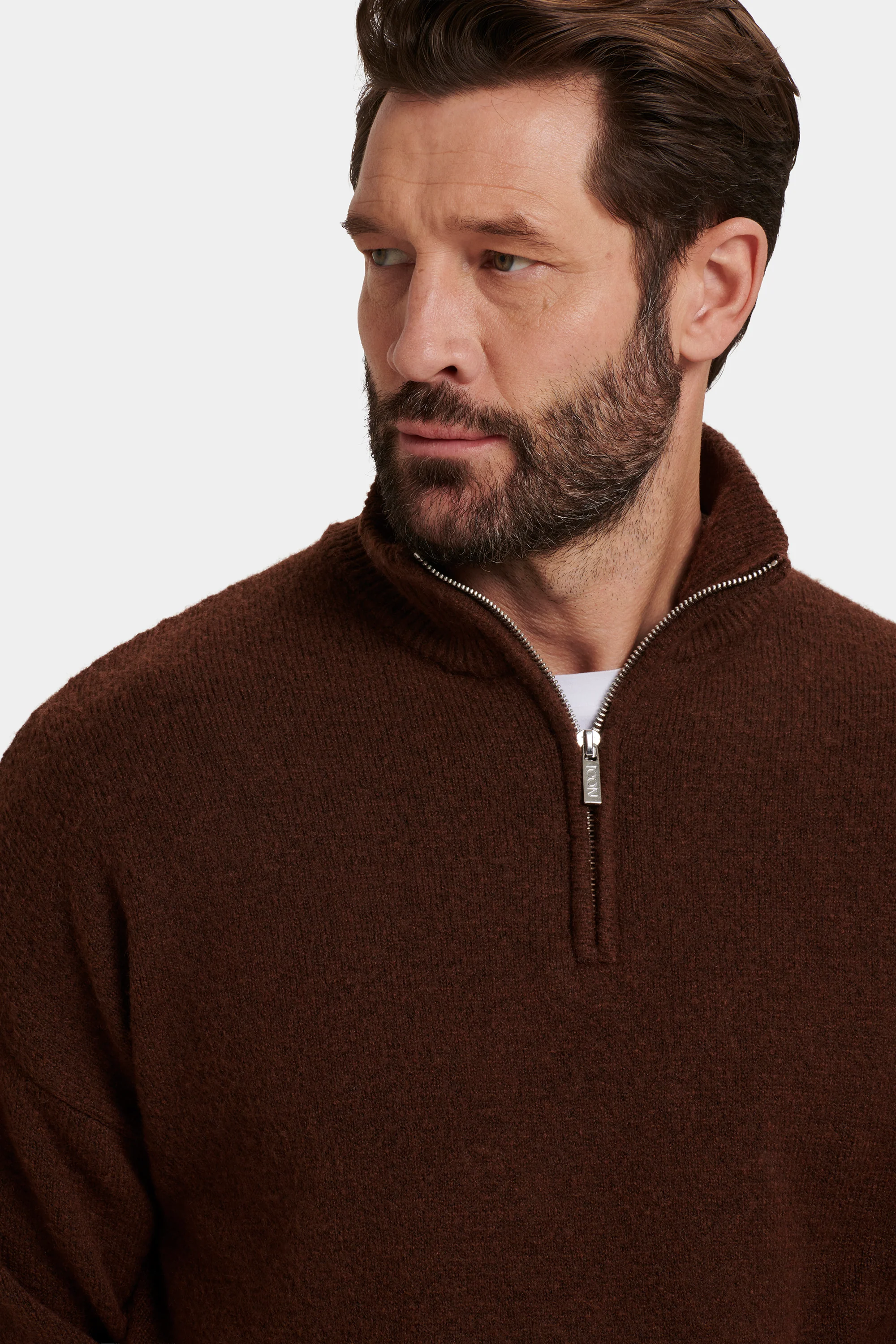 THE SAVONA QUARTER ZIP SWEATER - Image 12