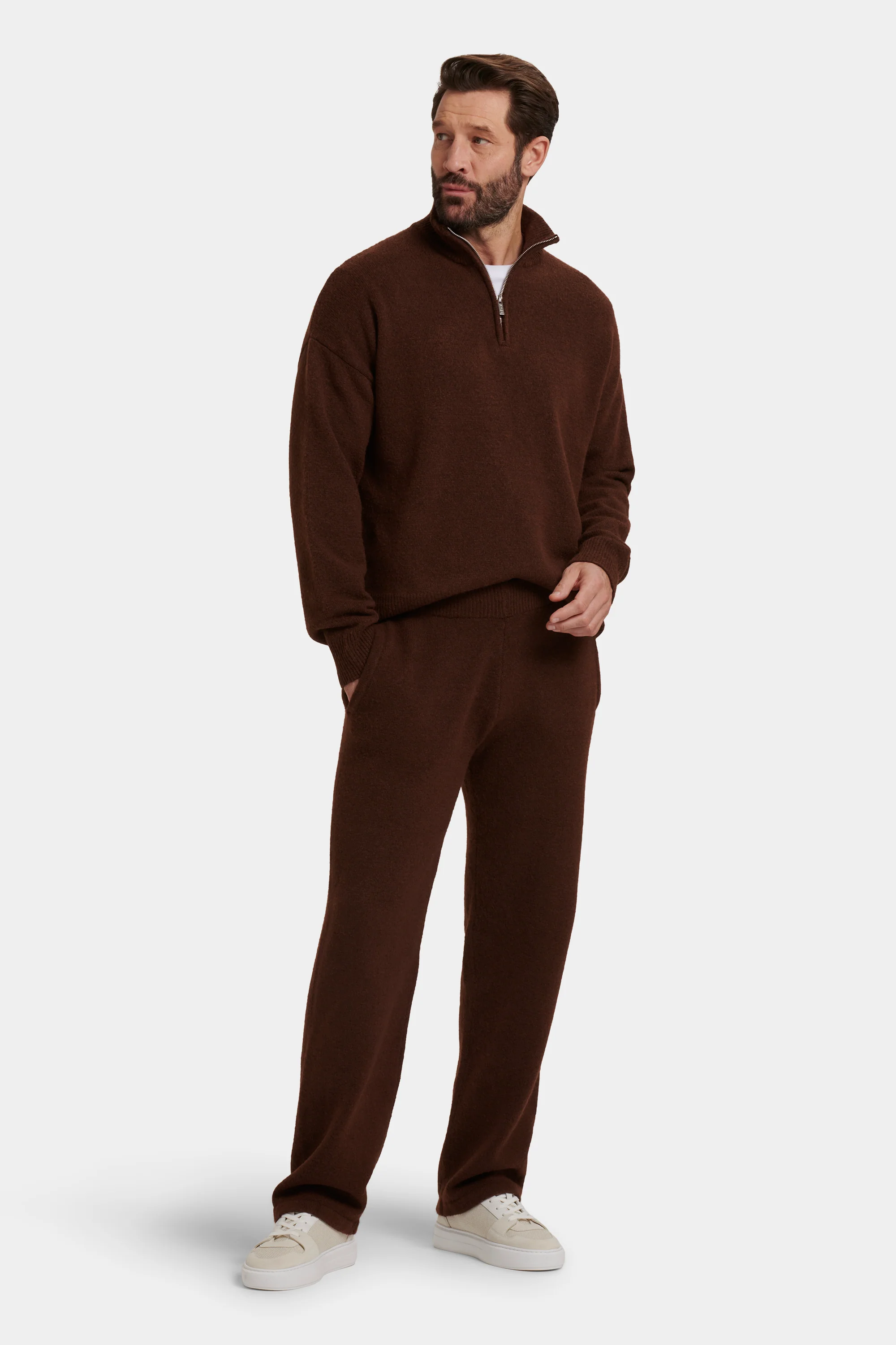 THE SAVONA QUARTER ZIP SWEATER - Image 13